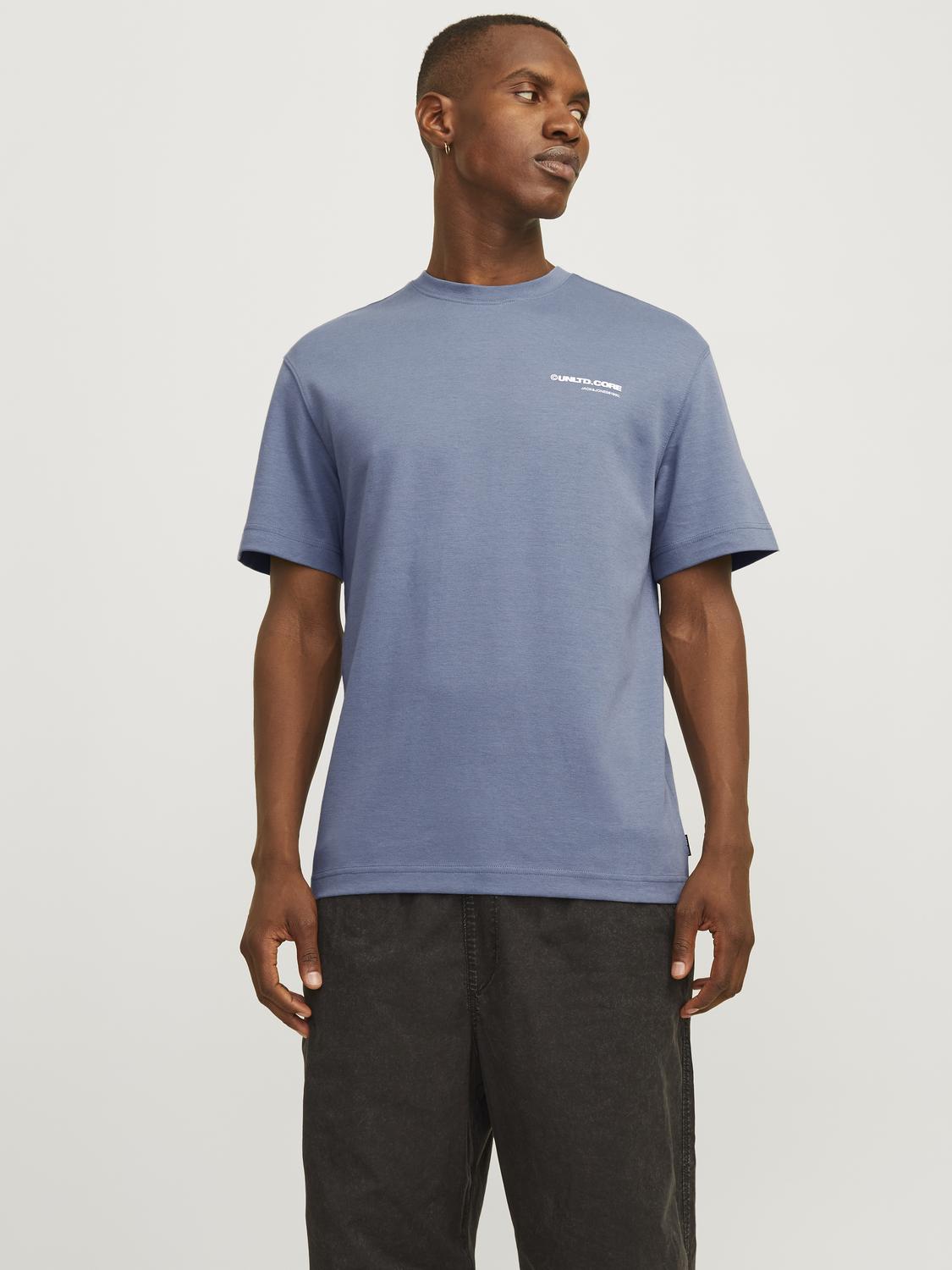 JCOAERO PRINT TEE SS flint stone