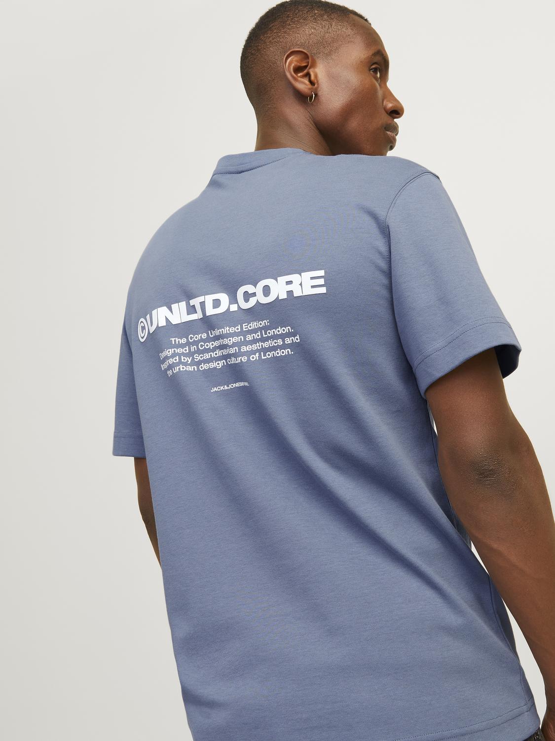 JCOAERO PRINT TEE SS flint stone