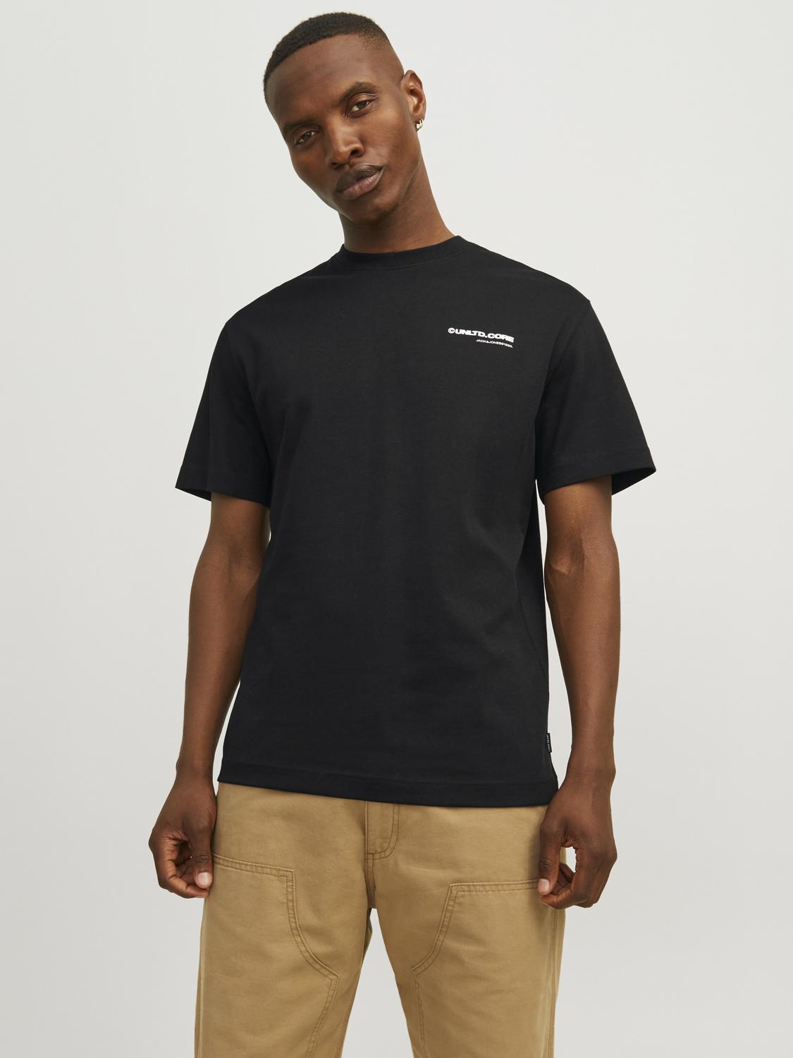 JCOAERO PRINT TEE SS black