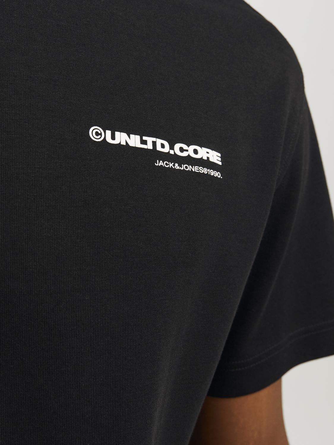 JCOAERO PRINT TEE SS black