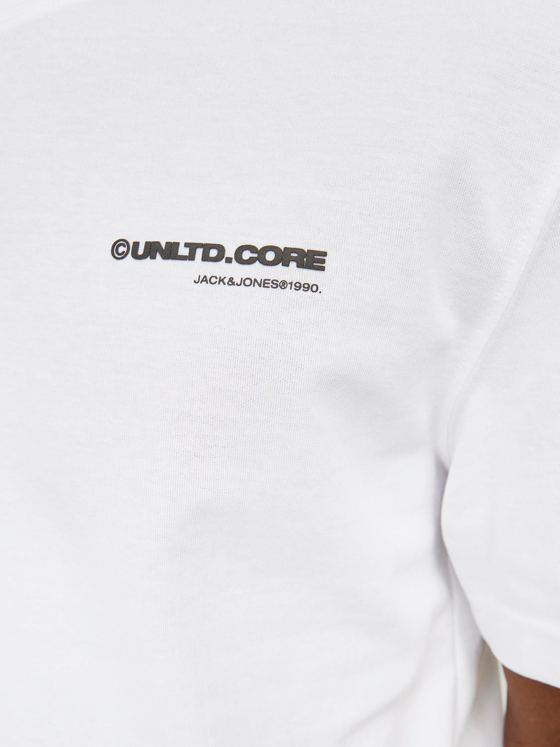 JCOAERO PRINT TEE SS white