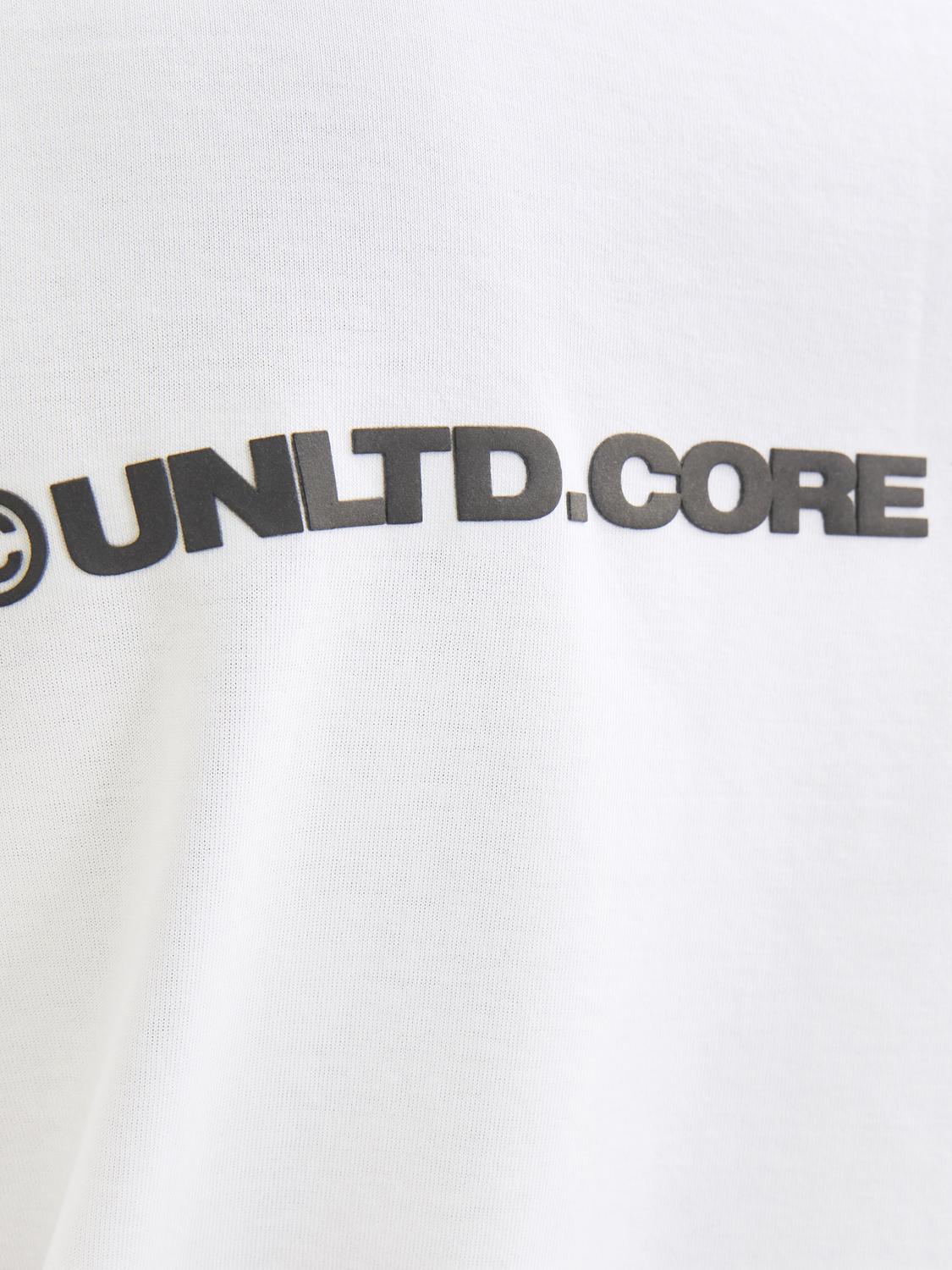 JCOAERO PRINT TEE SS white