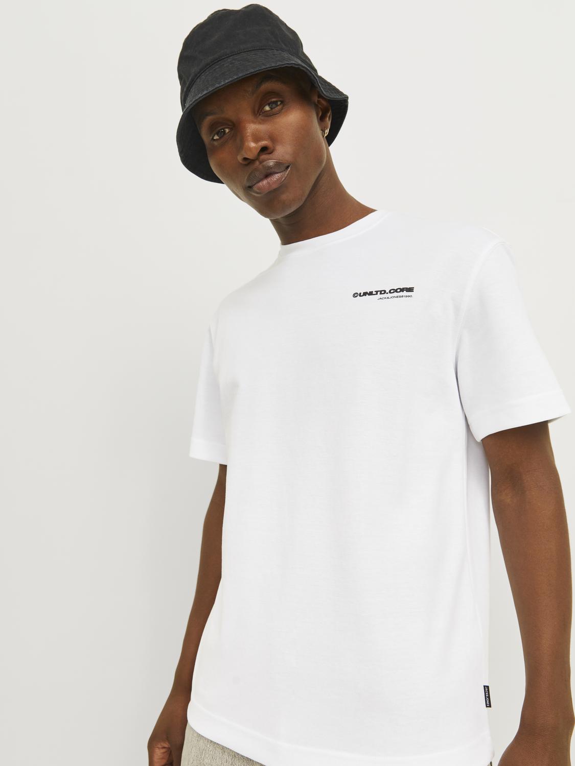 JCOAERO PRINT TEE SS white