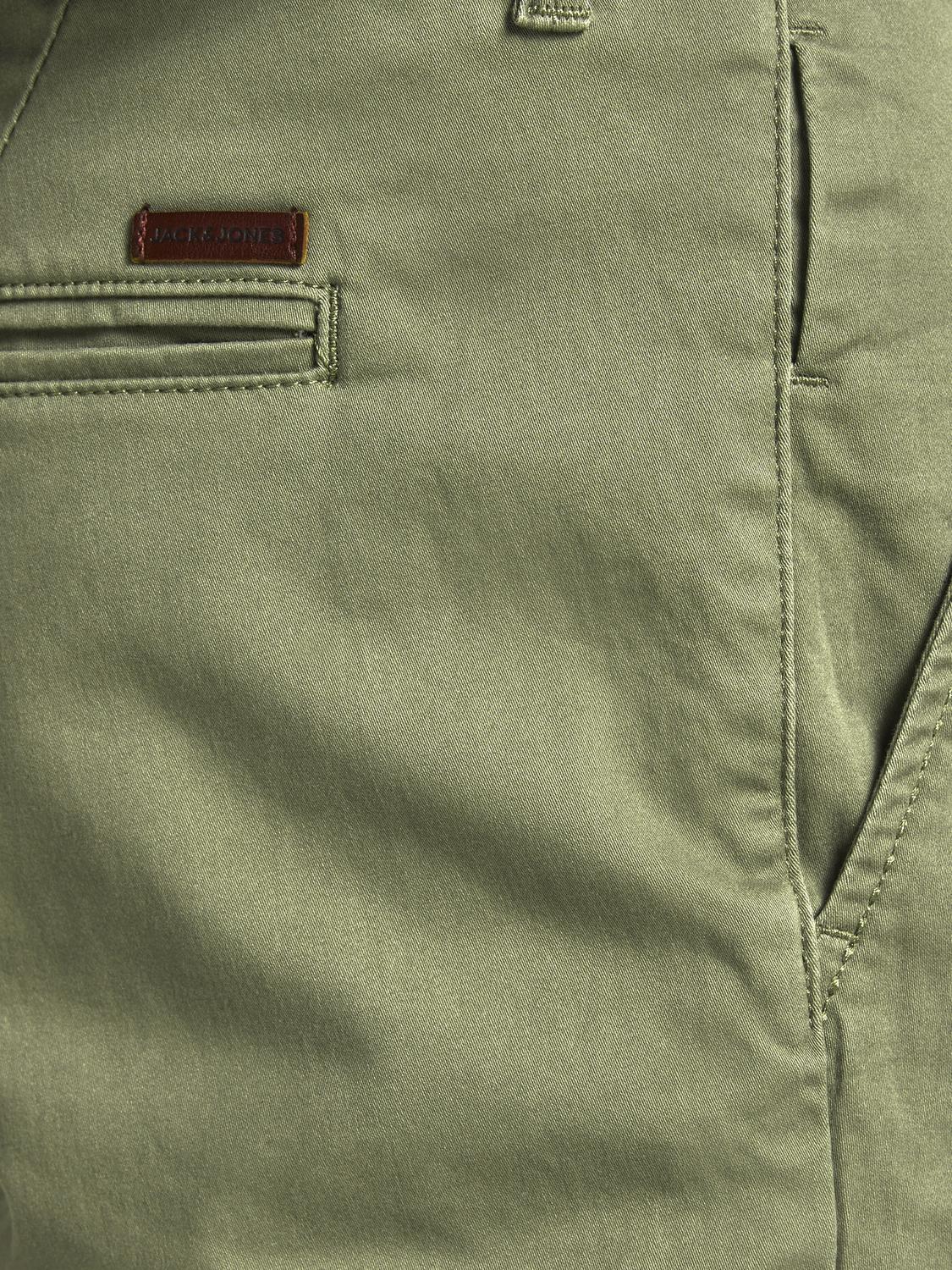 JPSTBOWIE JJSHORTS SOLID SN deep lichen green