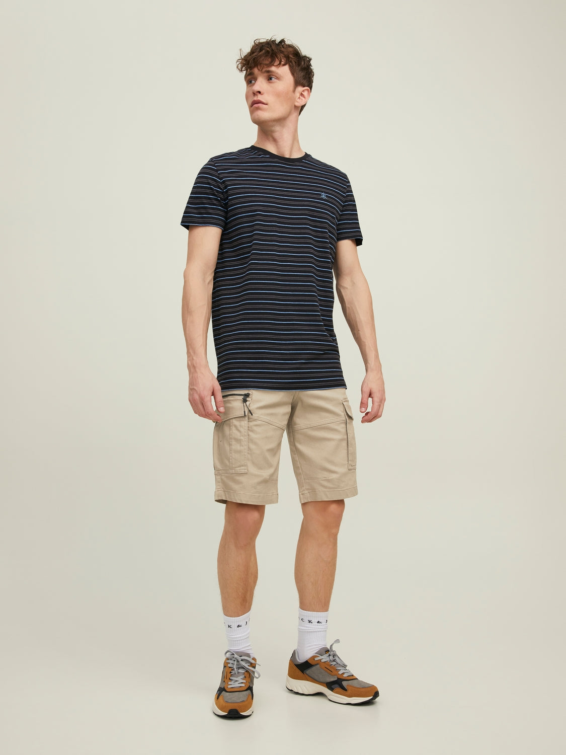 JPSTDEX JJCARGO SHORTS SN oxford tan