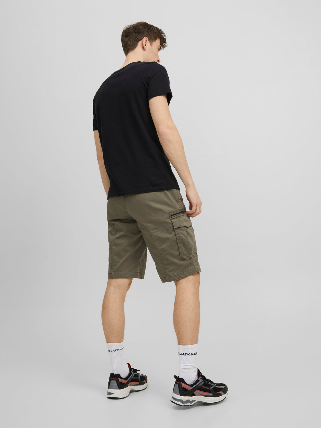 JPSTDEX JJCARGO SHORTS SN dusty olive