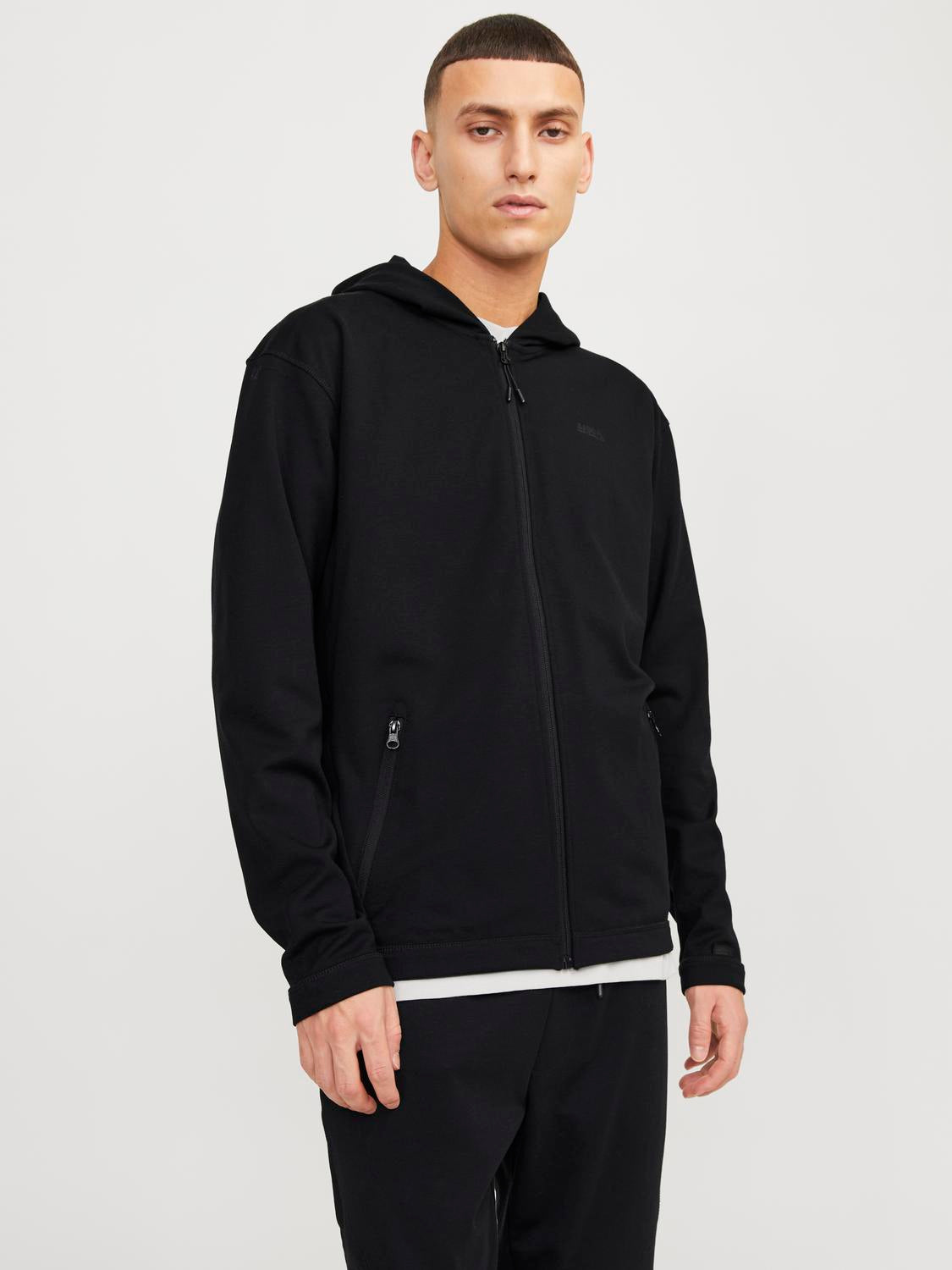 JCOCLOUD SWEAT ZIP HOOD NOOS black