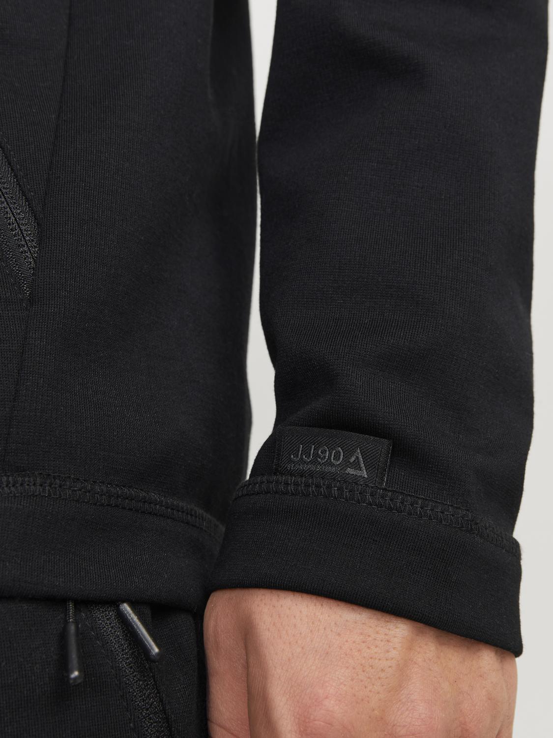 JCOCLOUD SWEAT ZIP HOOD NOOS black