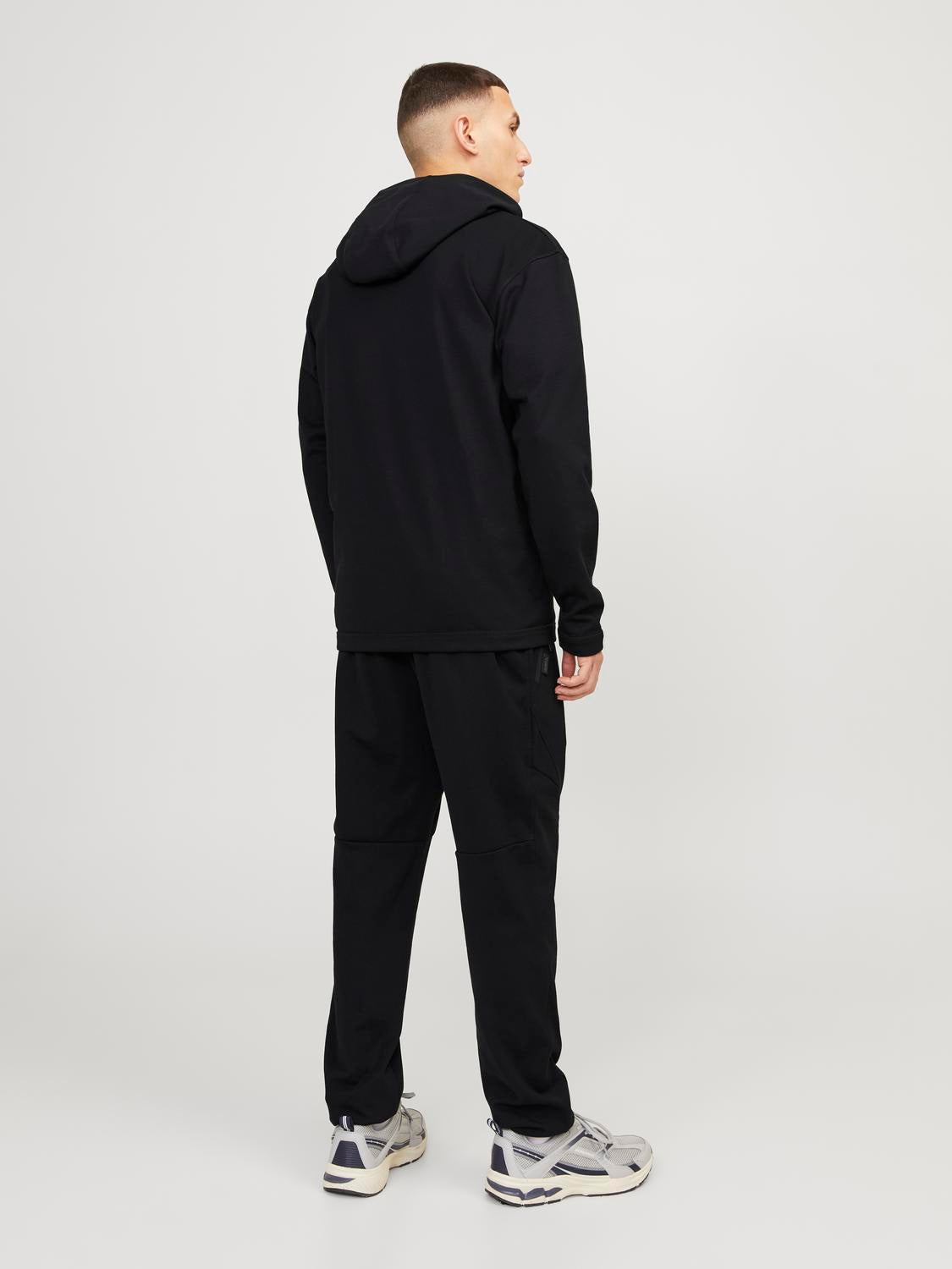 JCOCLOUD SWEAT ZIP HOOD NOOS black