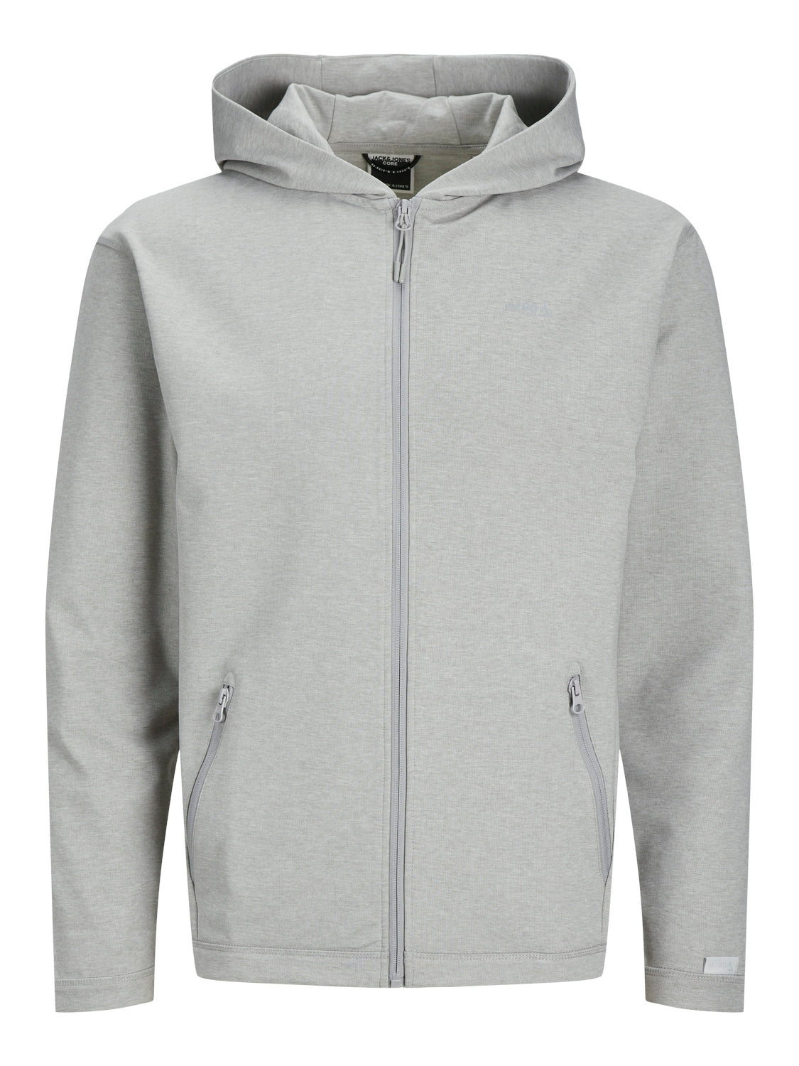 JCOCLOUD SWEAT ZIP HOOD NOOS light grey melange