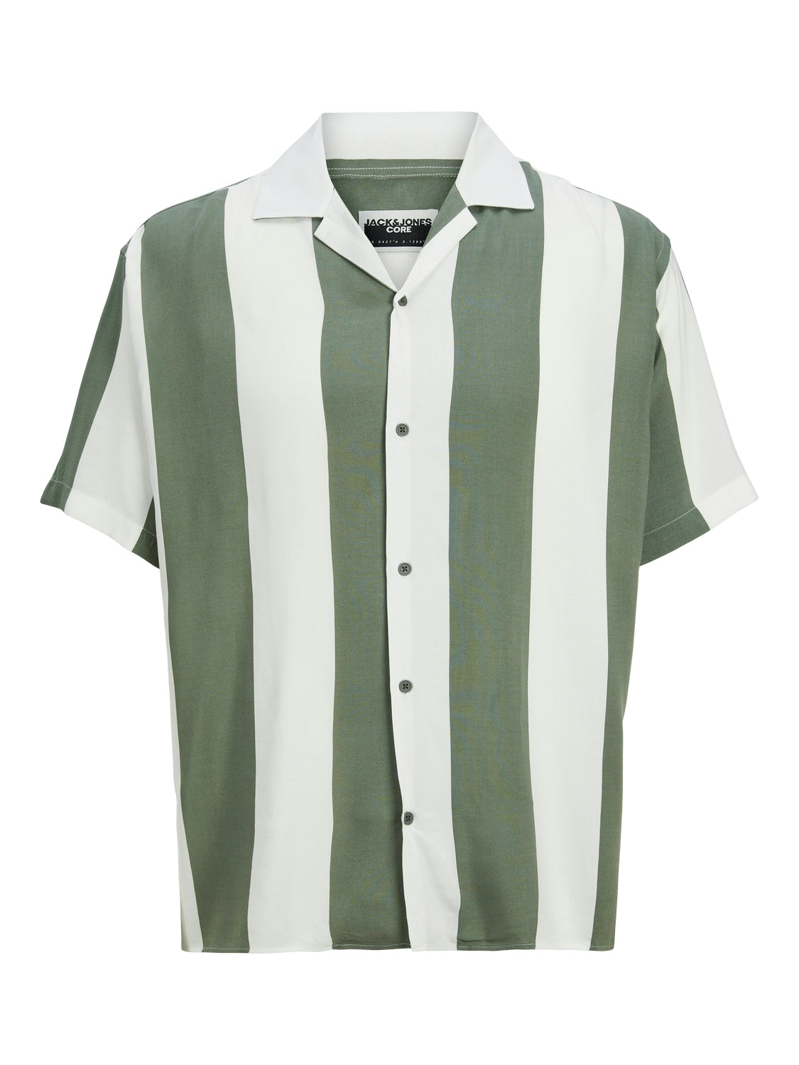 JCOJEFF AOP RESORT SHIRT SS RELAX LN agave green/stripe