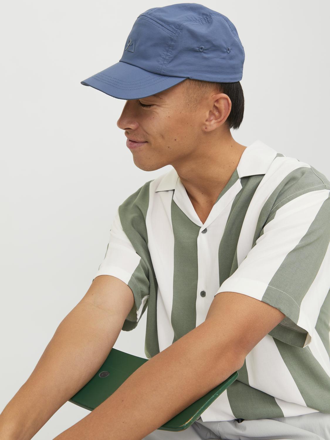 JCOJEFF AOP RESORT SHIRT SS RELAX LN agave green/stripe