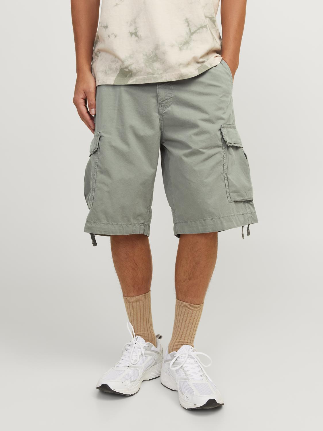 JPSTCOLE JJTUCKER CARGO SHORT SN agave green