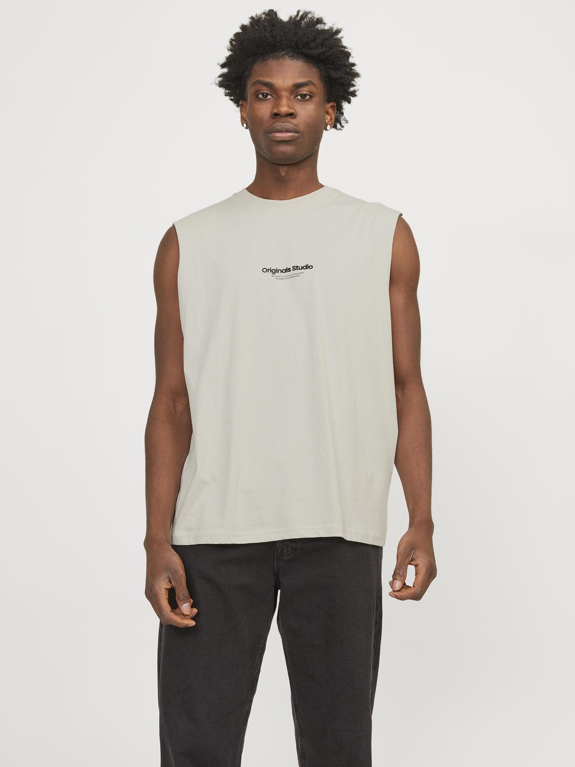 JORVESTERBRO SLEEVELESS TEE SN moonbeam