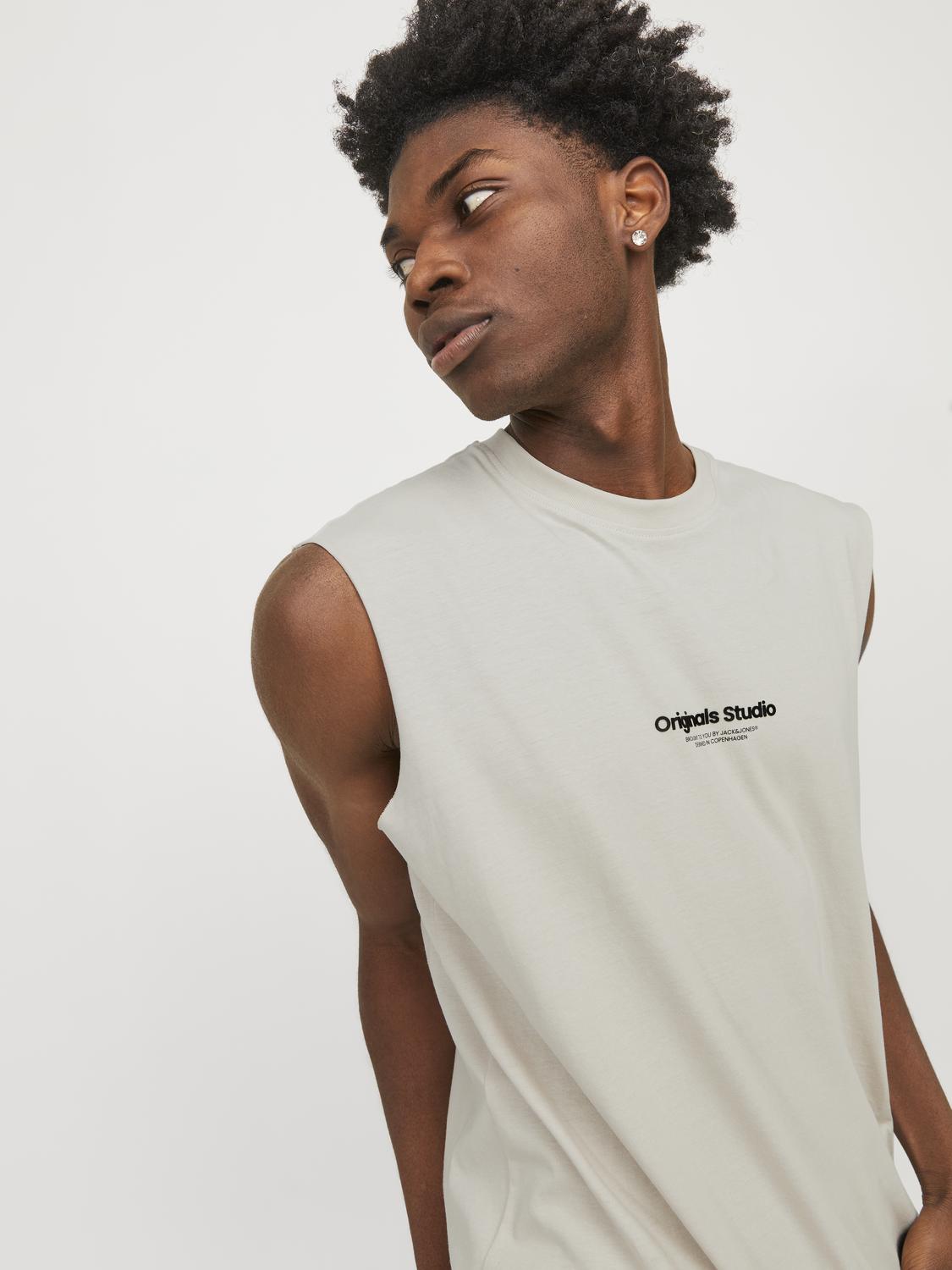 JORVESTERBRO SLEEVELESS TEE SN moonbeam