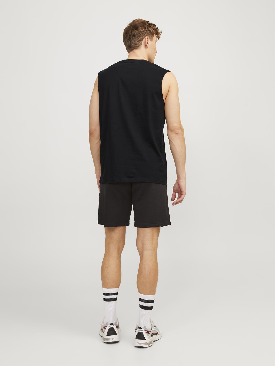 JORVESTERBRO SLEEVELESS TEE SN black