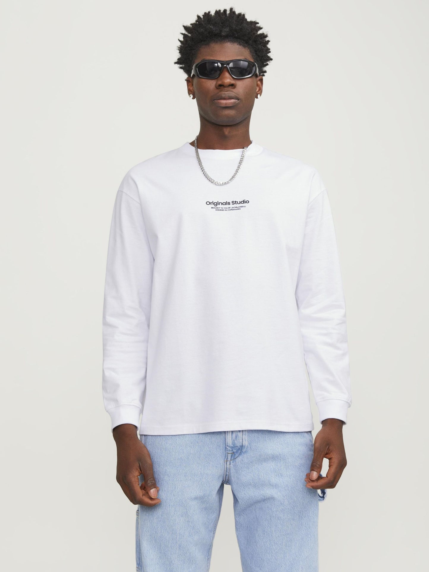 JORVERSTERBO TEE LS bright white