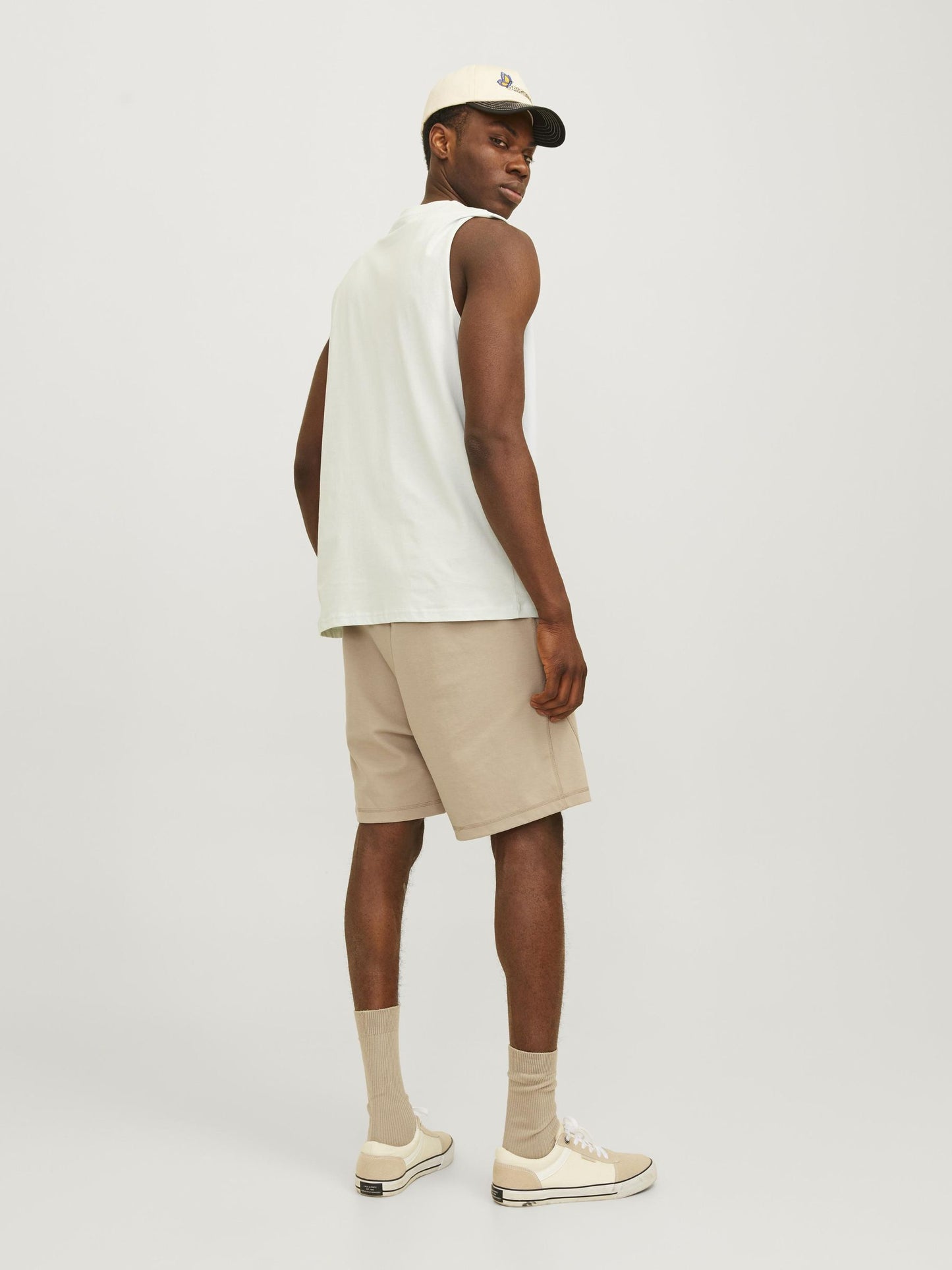 JPSTGORDON JJCLOUD SWEAT SHORTS SN crockery