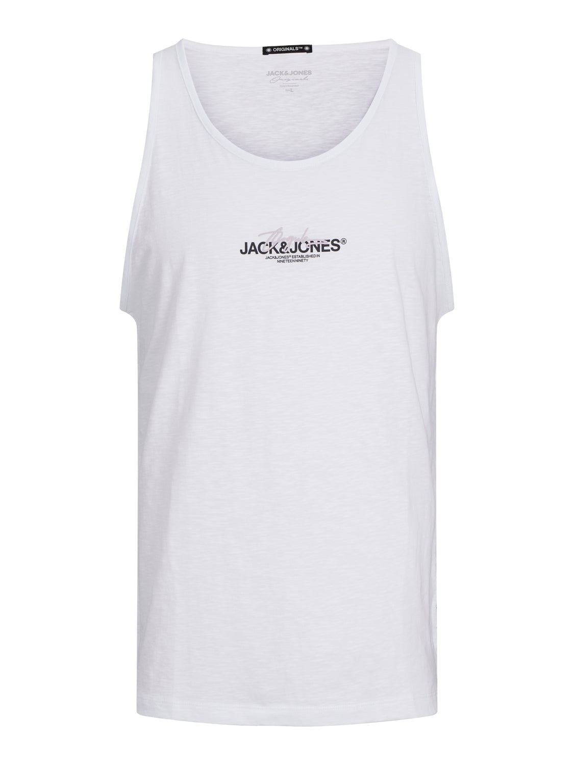 JORARUBA BRANDING TANK TOP bright white