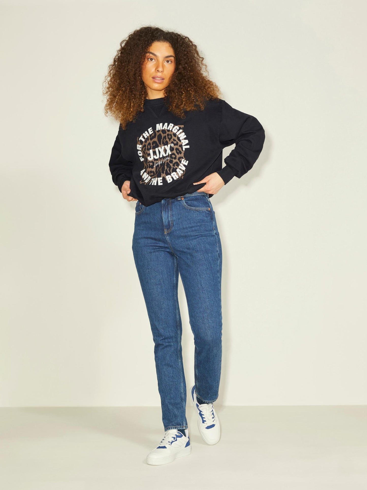 JXDEE LS LOOSE GRUNGE SWEAT NOOS