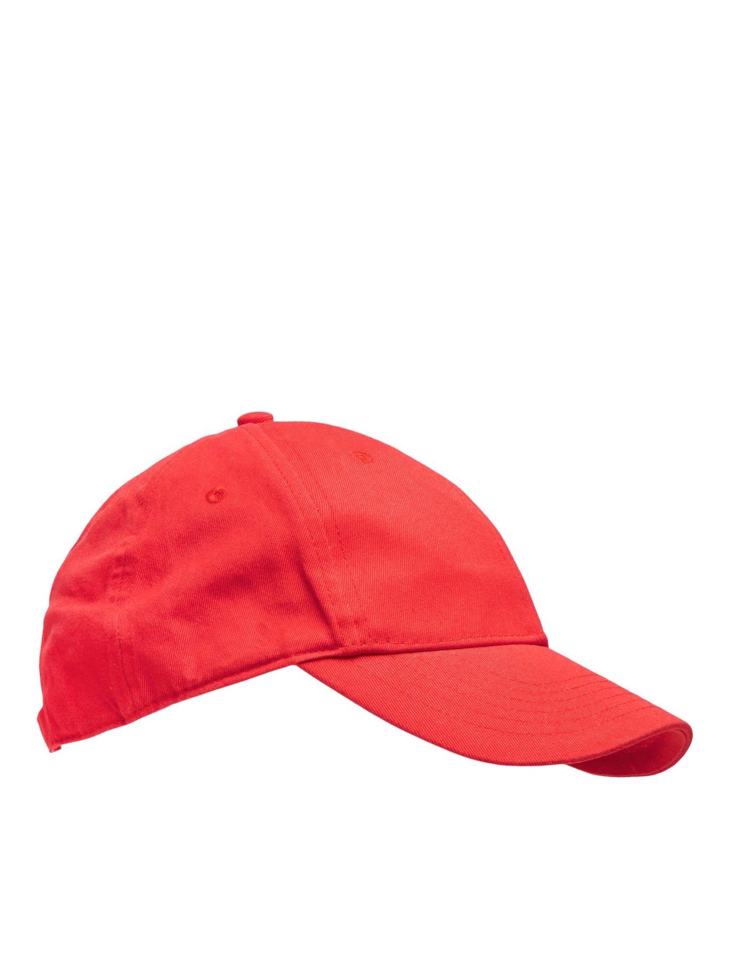 Cappellino con visiera rosso